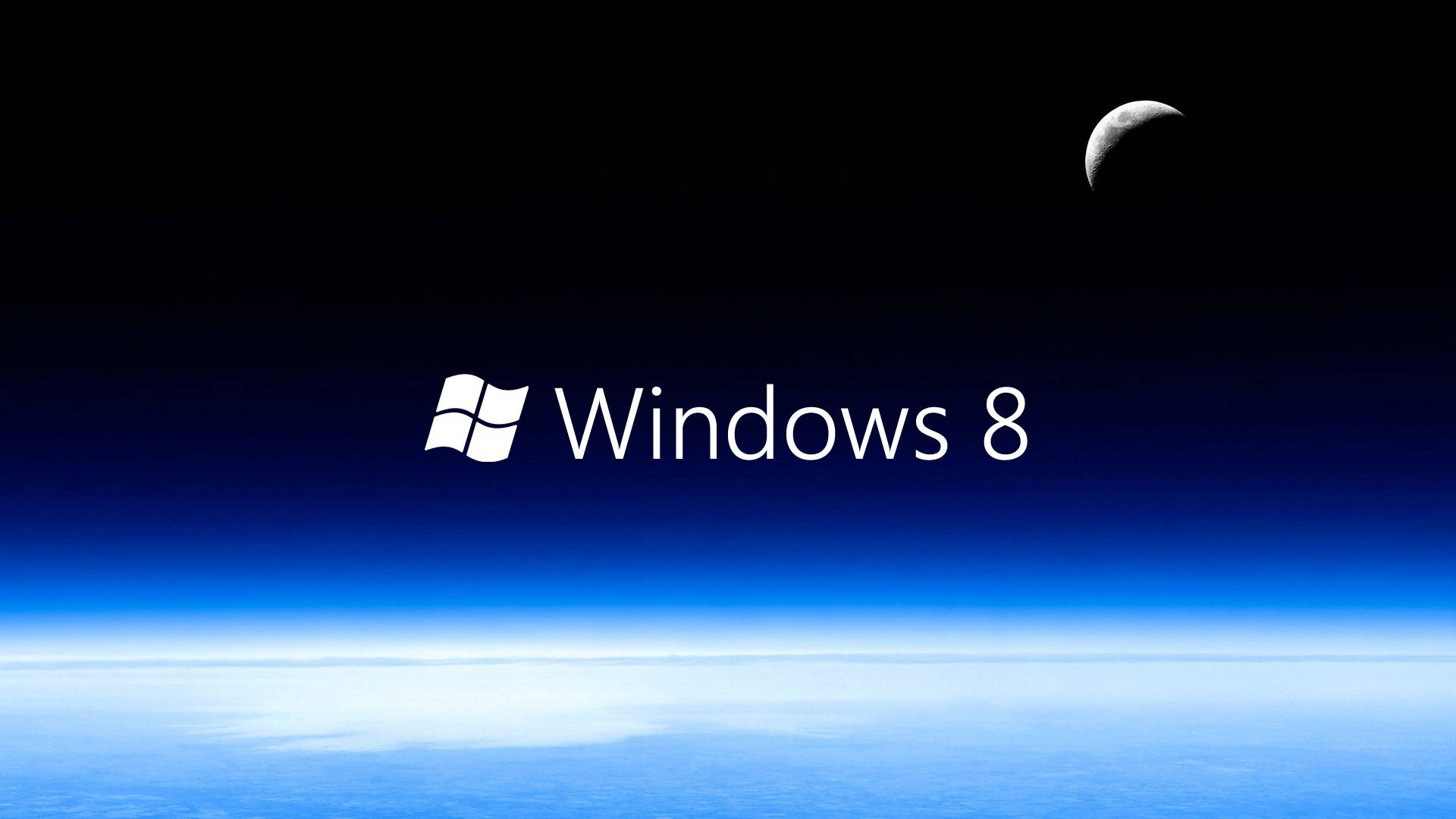 Windows 8 Space Background Wallpaper