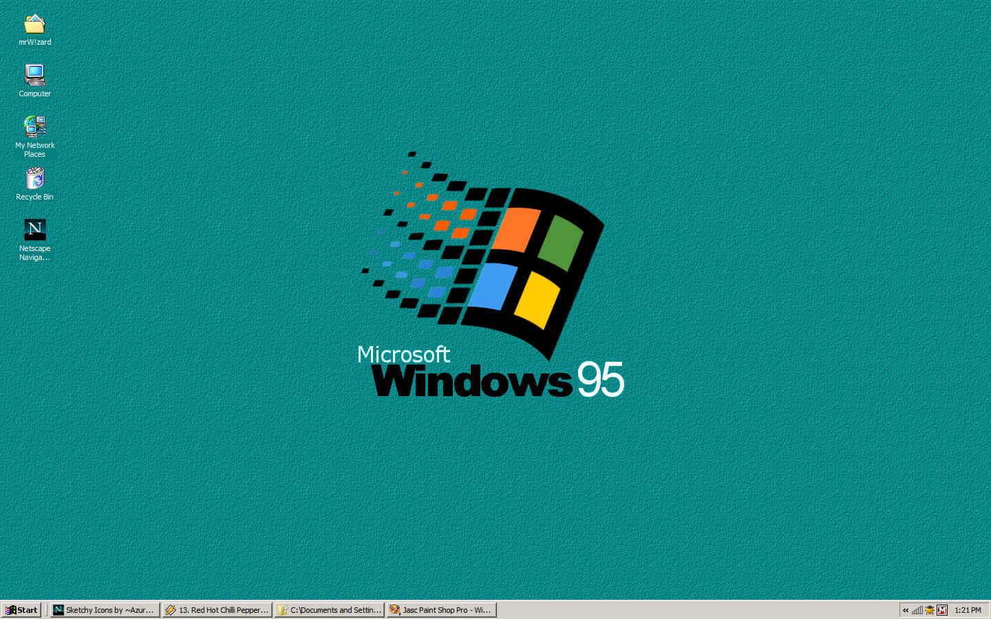 Omfavnteknologisk Fremskridt Med Udgivelsen Af Windows 95.