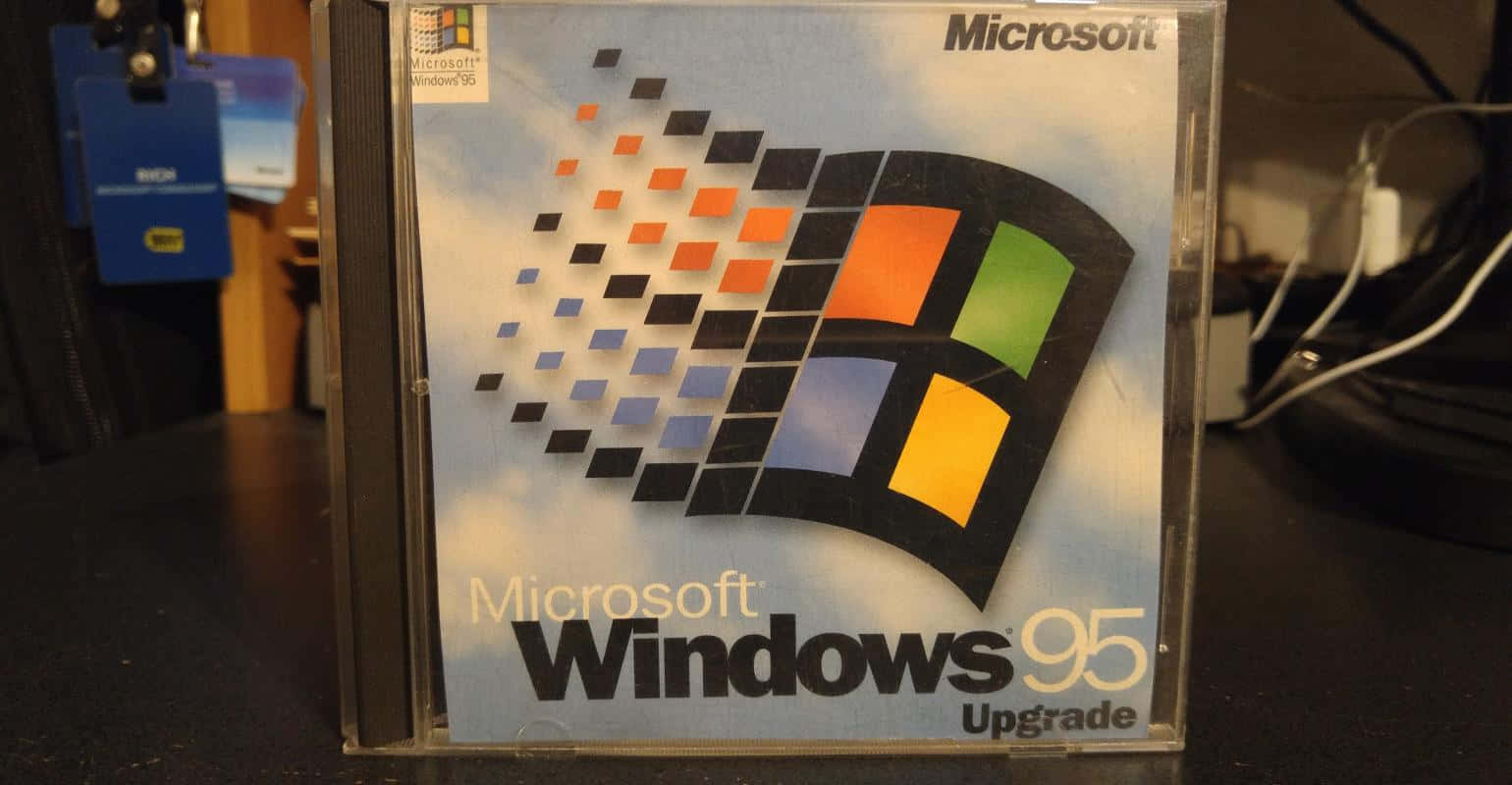 Den ikoniske lancering af Windows 95.