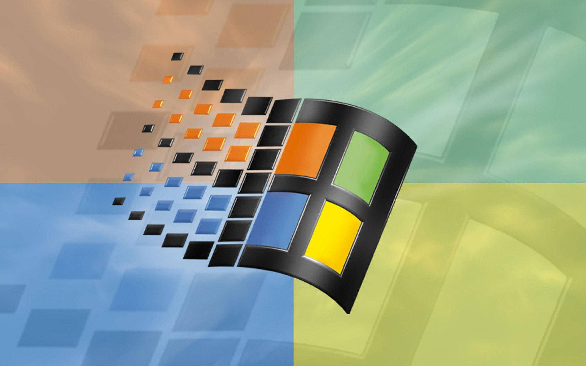 Härkommer Windows 98 - Kraften Att Göra Allt. Wallpaper
