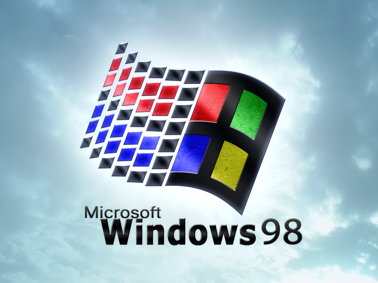 Fåen Nostalgisk Känsla Av Windows 98 Med Denna Klassiska Design
