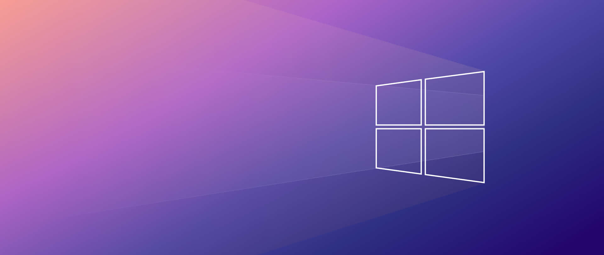 Minimalist Purple Windows 10 Background