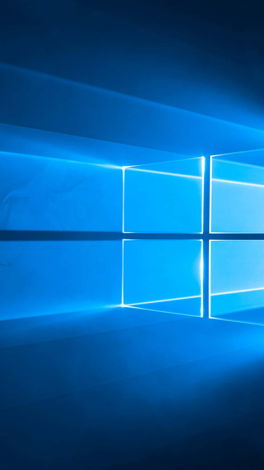 Blue Portrait Windows 10 Background