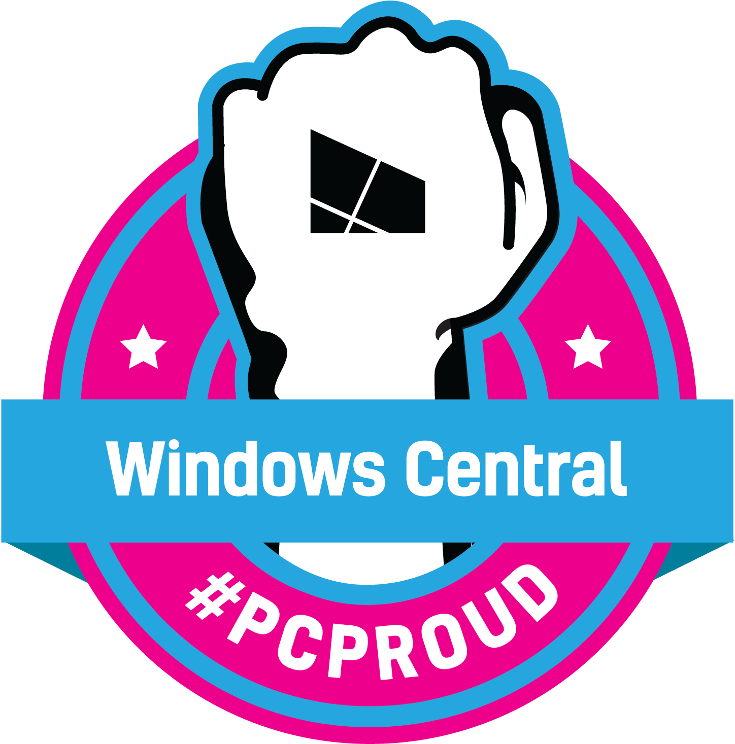 Windows Central Fist Logo PNG