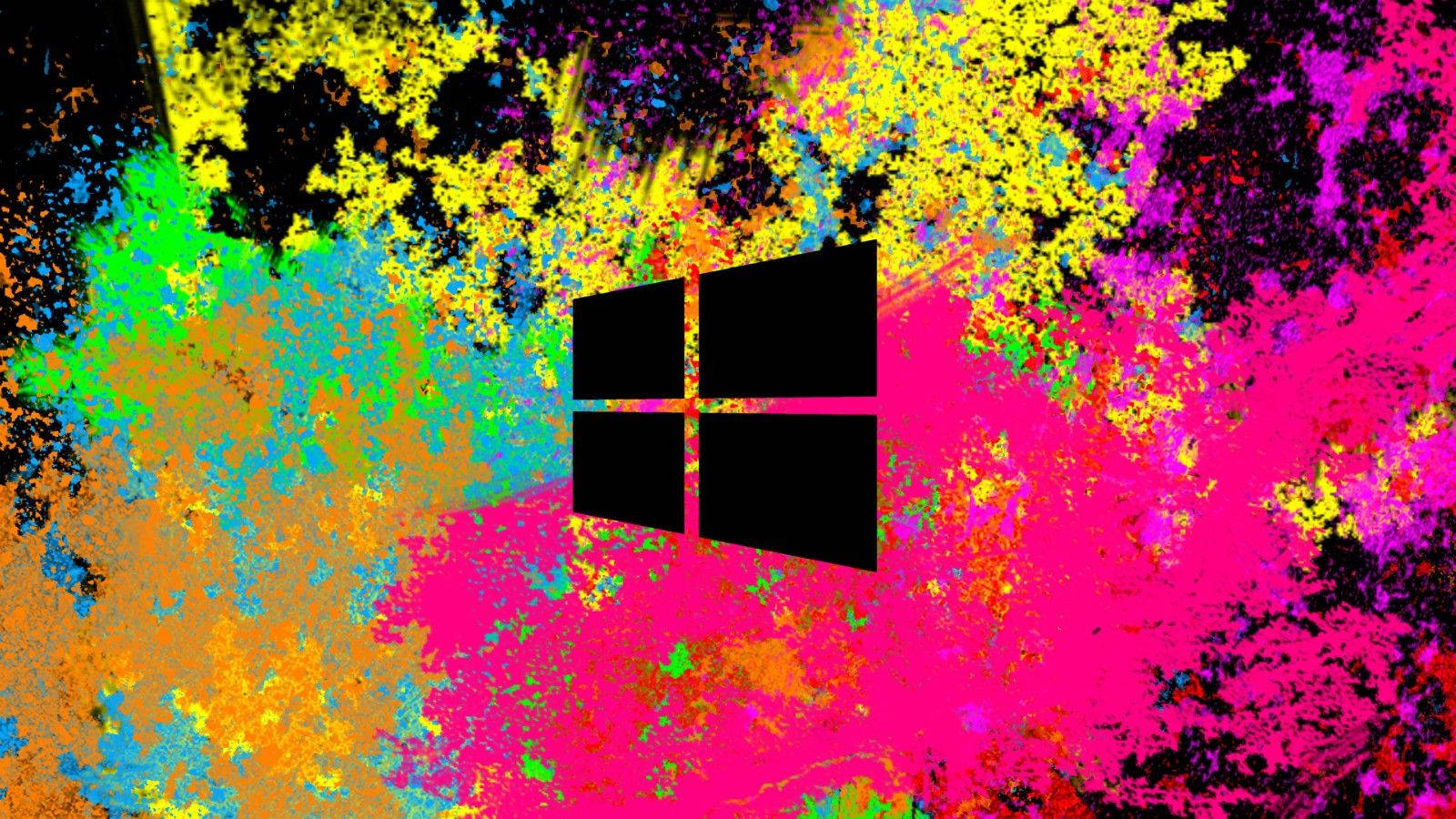 Download Windows Laptop Color Splash Wallpaper 