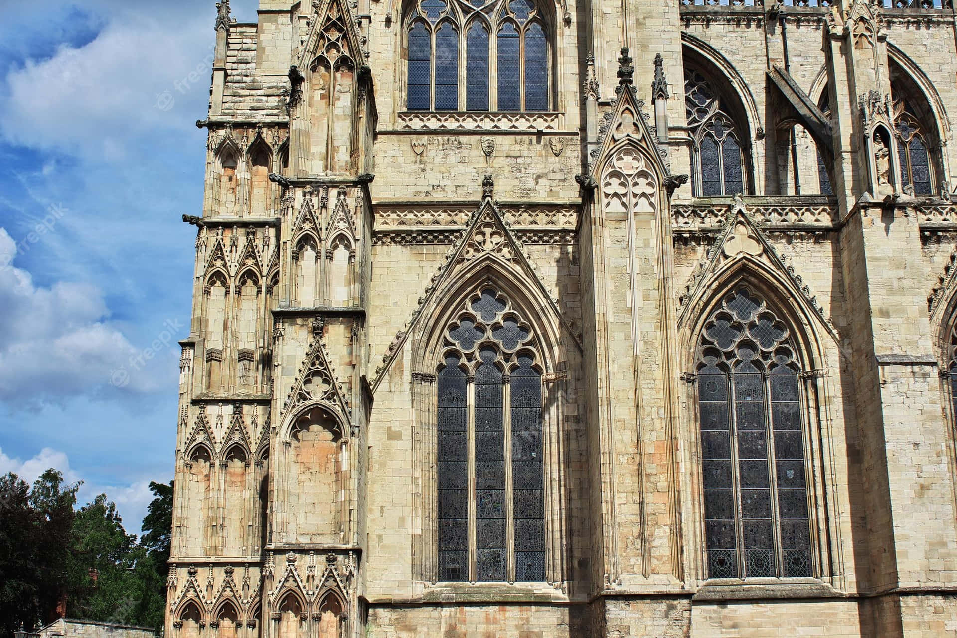 Windows Of York Minster Cathedral Wallpaper