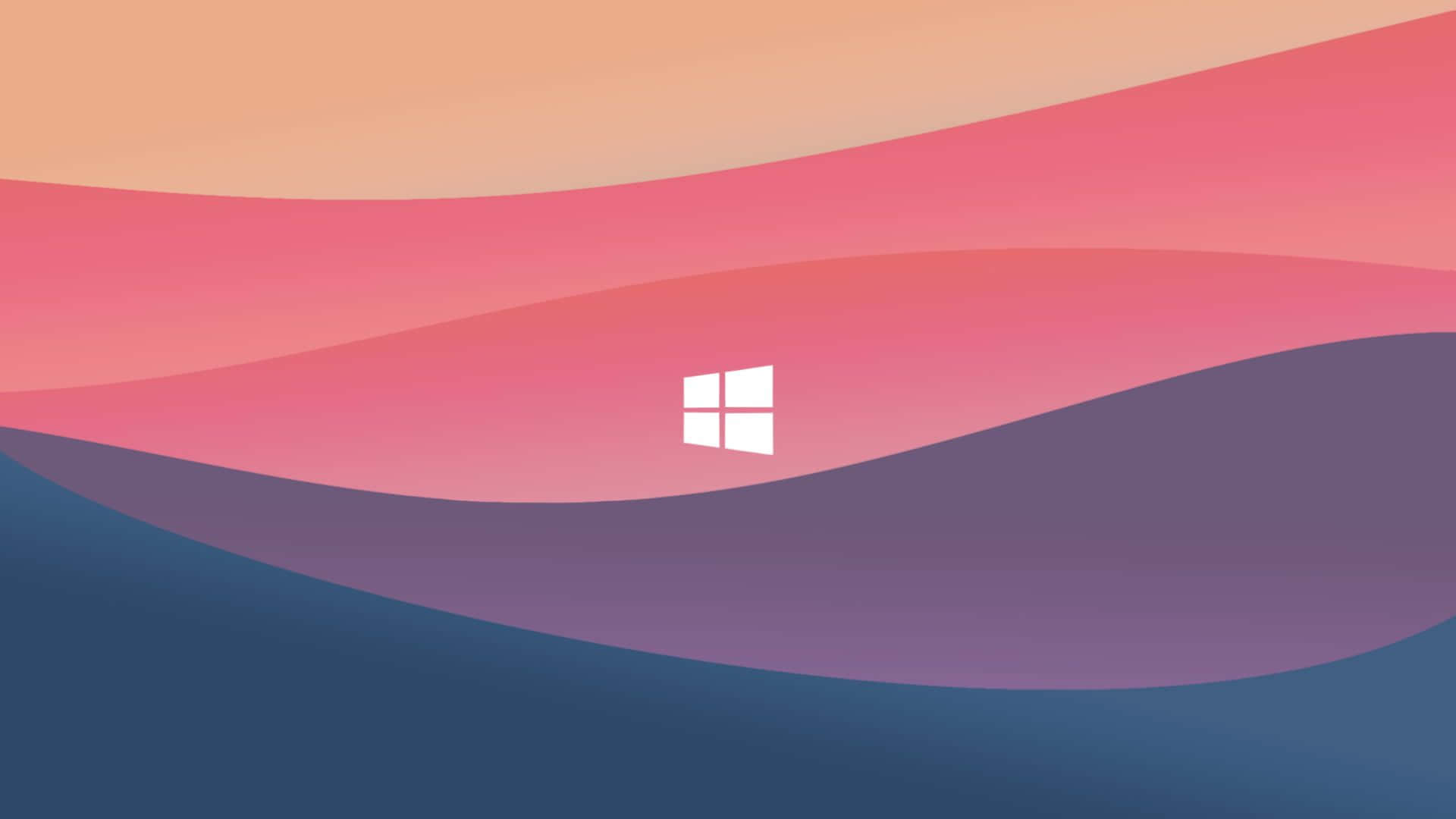 Windows Sunset Waves Wallpaper Wallpaper