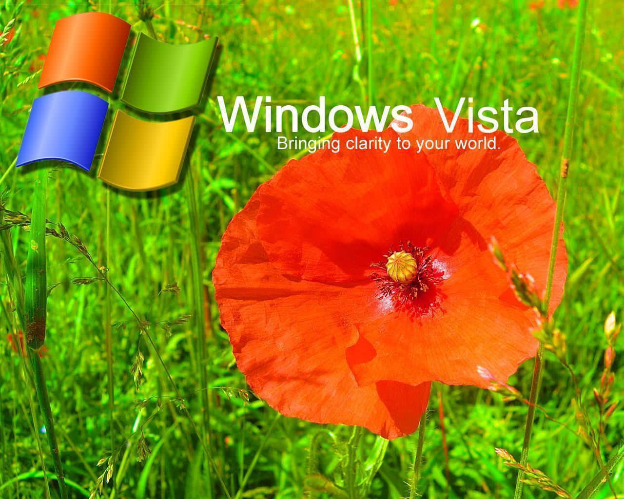 A Windows Vista Desktop Background