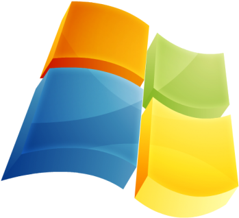 Windows X P Logo Classic PNG