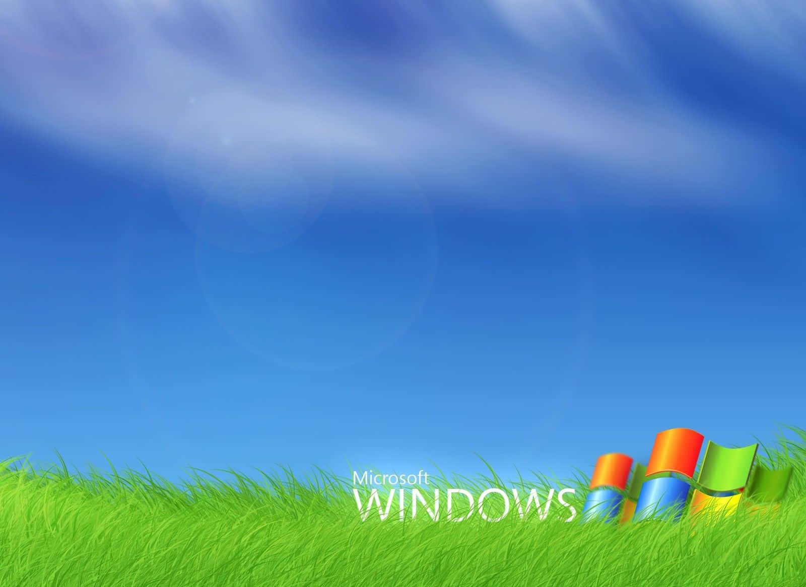 Microsoftwindows Xp Logotypen. Wallpaper