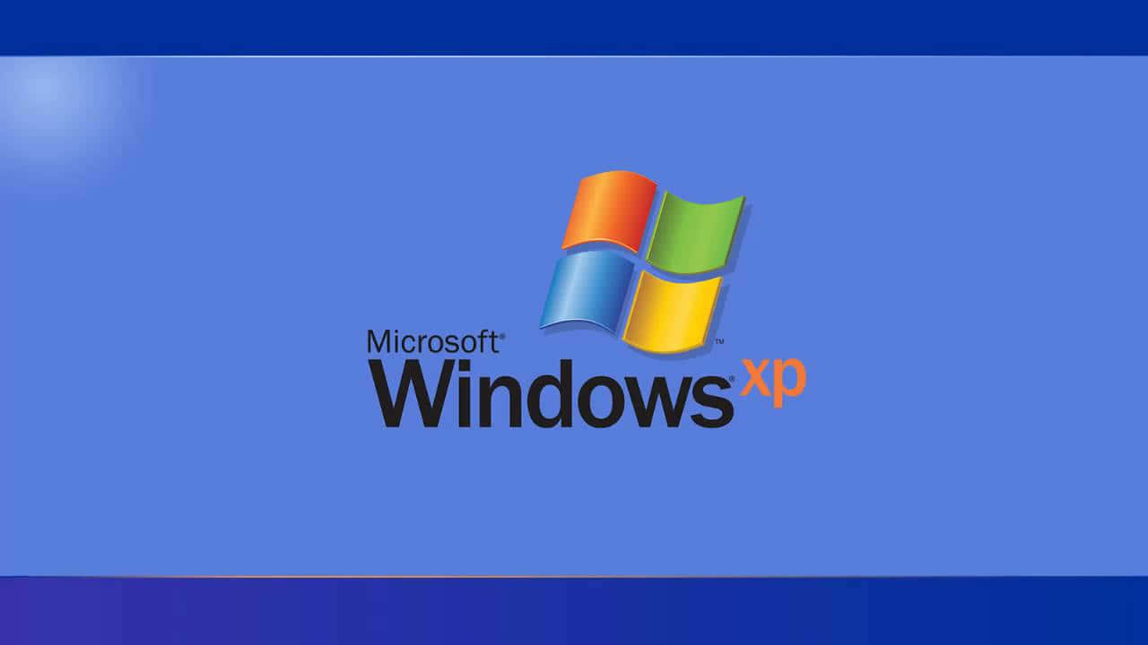 Windows XP Skrivebords-Tapet: Et klart aqua-farvet miljø.