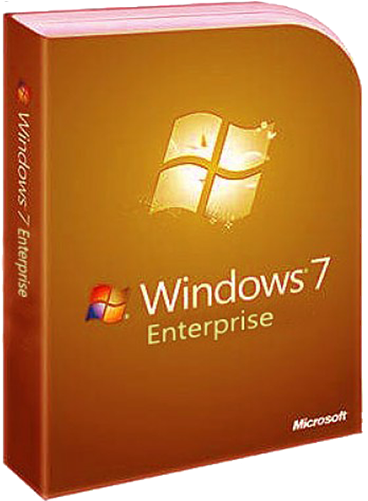 Windows7 Enterprise Box PNG