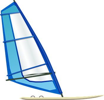 Windsurfing Sail Graphic PNG