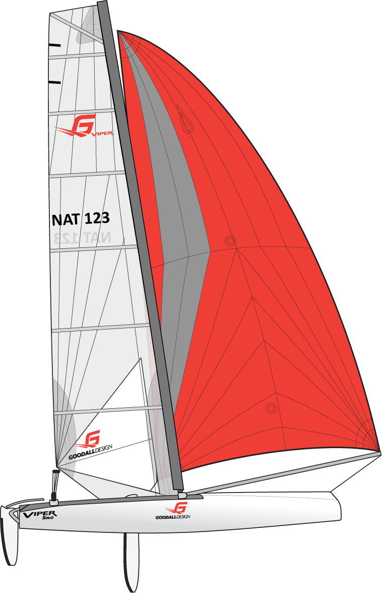 Windsurfing Sailboat Illustration PNG