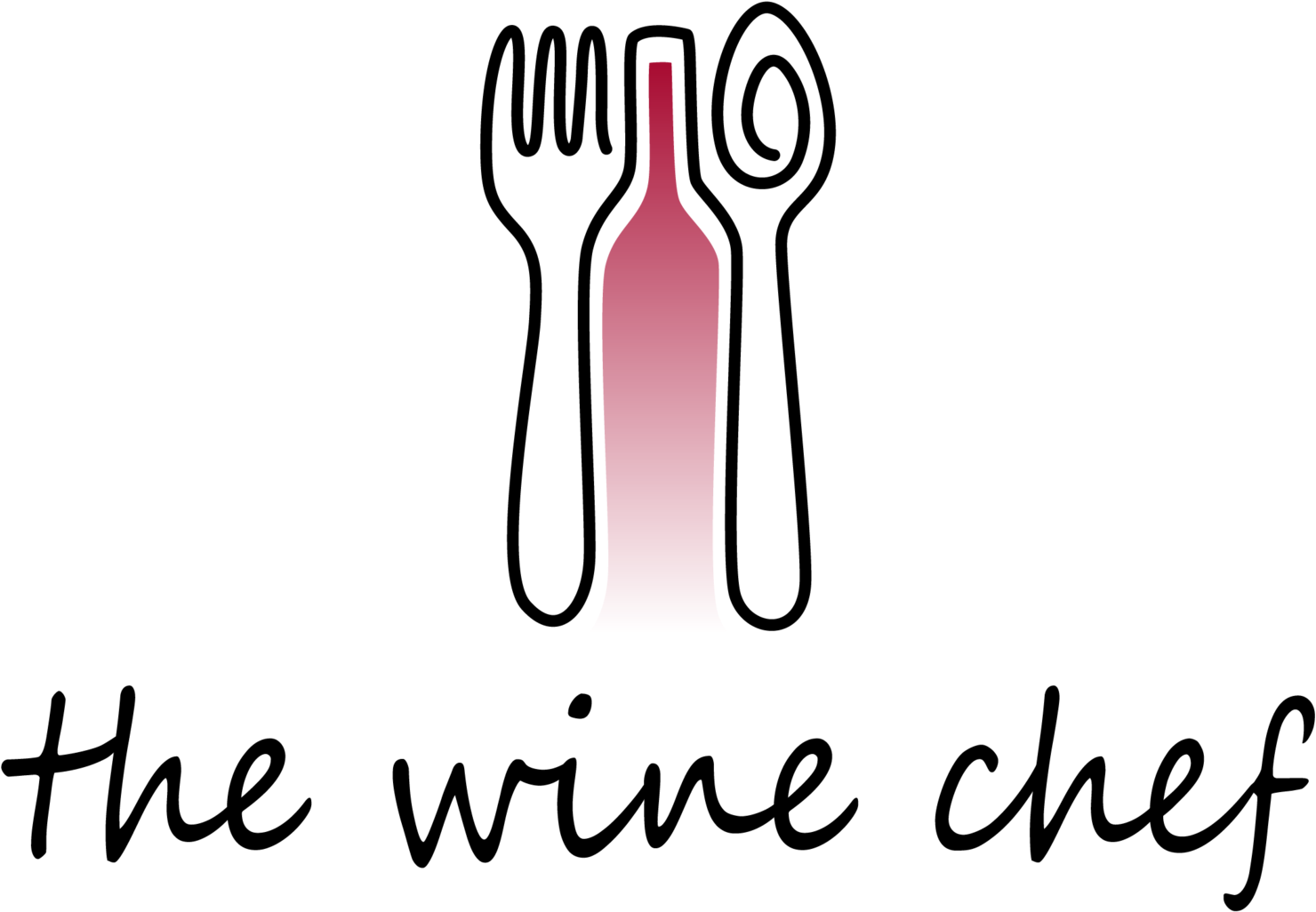 Wine Chef Logo Design PNG