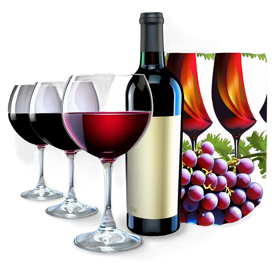 Download Wine Glass And Bottle Png Cxw | Wallpapers.com