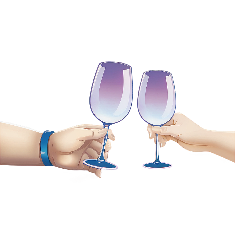 Wine Glass Cheers Png Xbi PNG