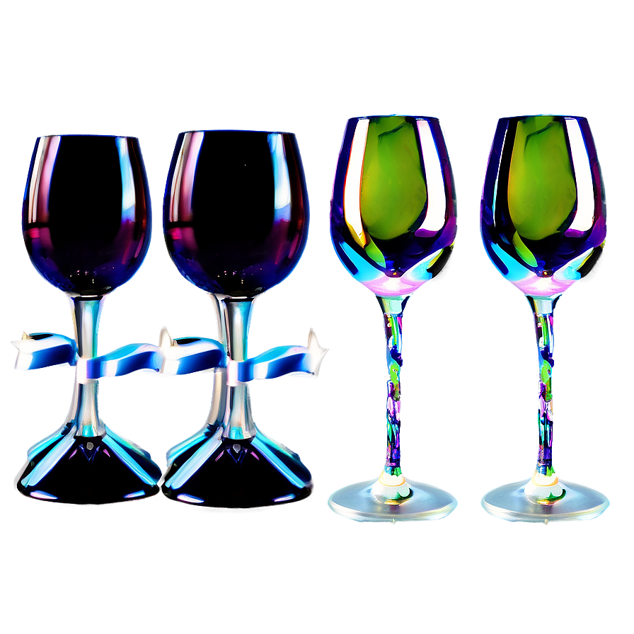 Wine Glass Set Png Nws12 PNG