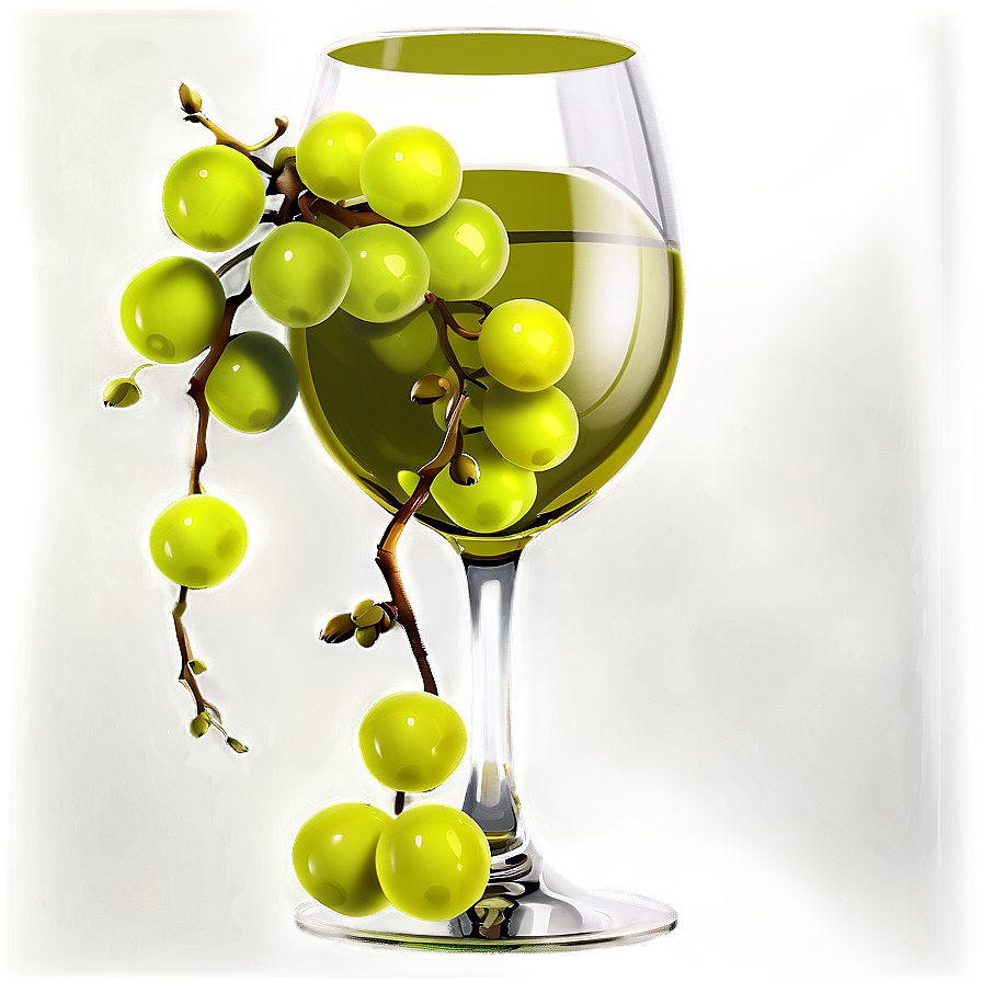 Wine Glass With Grapes Png 05252024 PNG