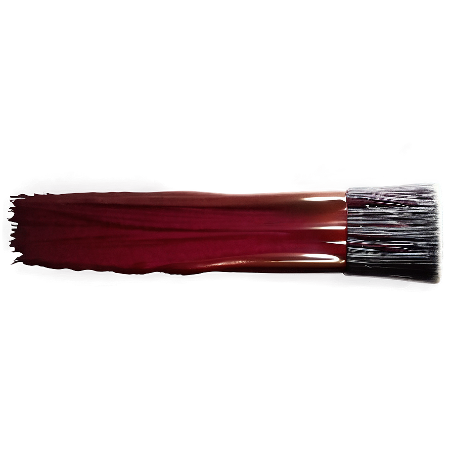 Wine Red Brush Stroke Png Hvu79 PNG