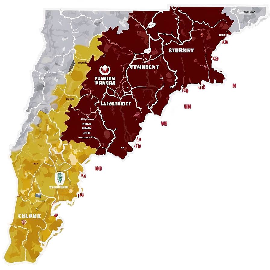 Wine Region Map Png Fel PNG