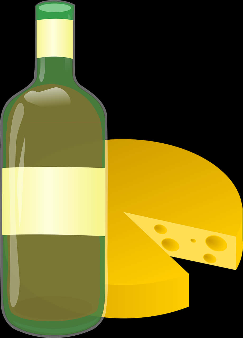 Wineand Cheese Clipart PNG