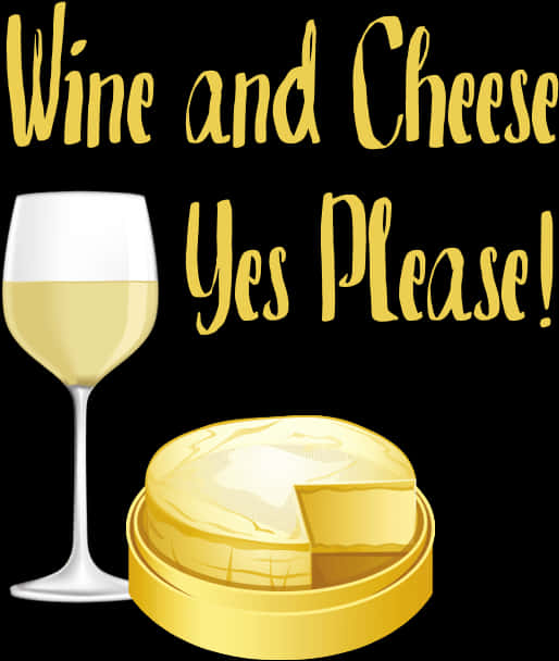 Wineand Cheese Invitation PNG