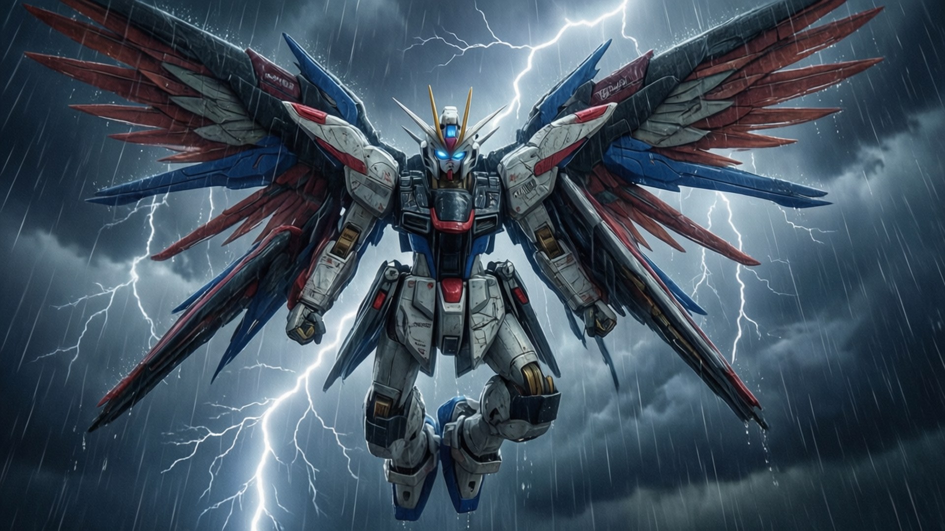 Wing Zero Storm Wallpaper