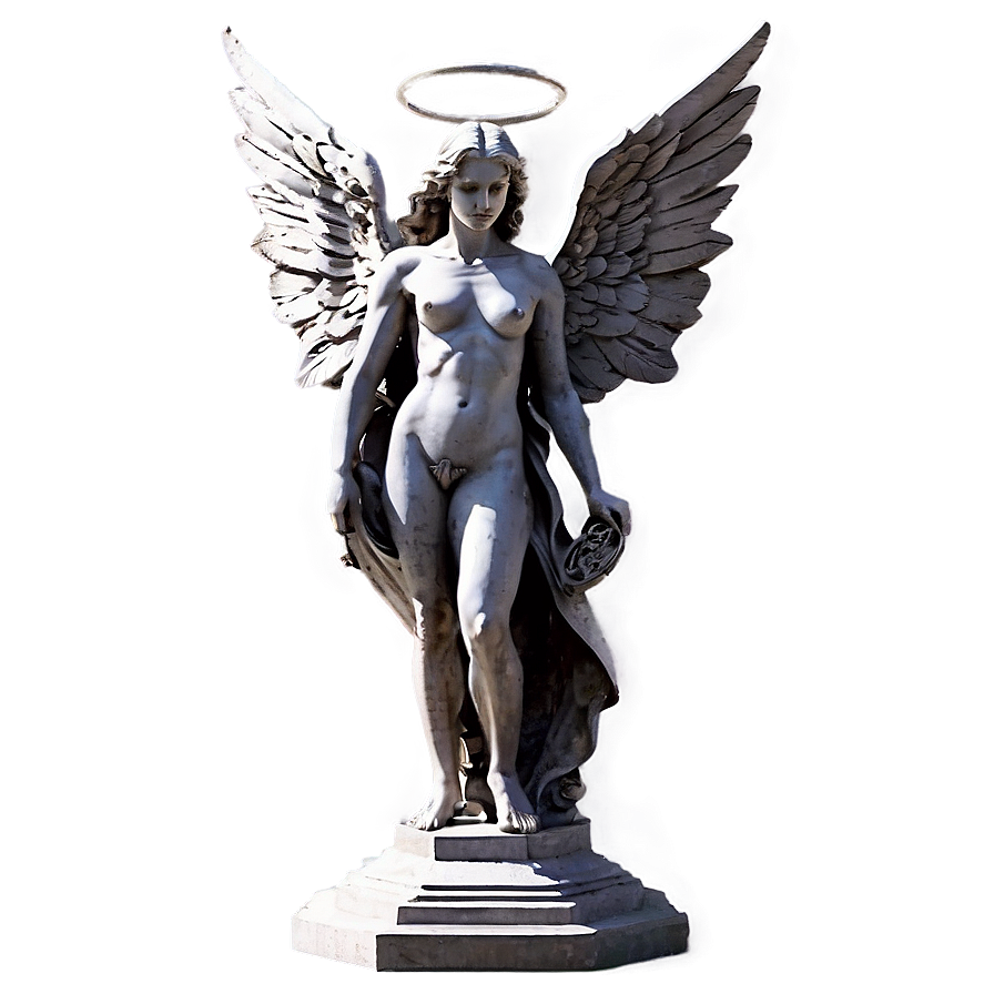 Winged Angel Monument Png Fre PNG