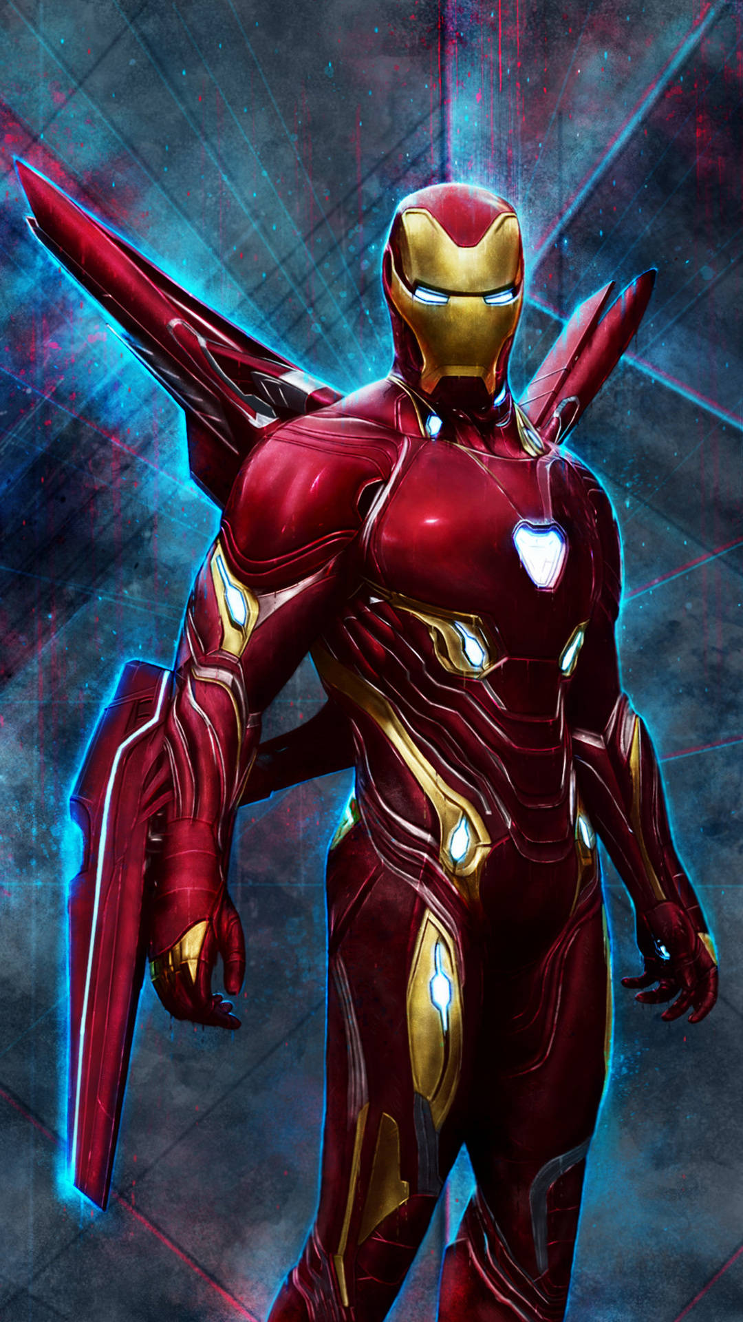 Winged Iron Man Phone Men Wallpaper