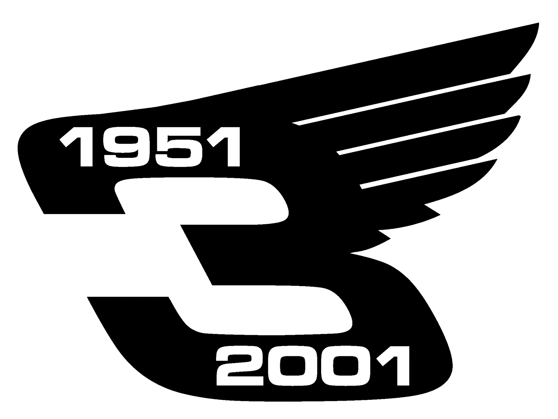 Winged Number3 Graphic PNG