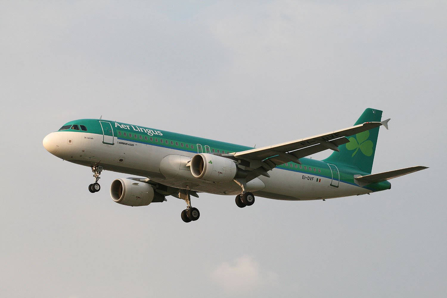 Winging Aer Lingus Aviation Plane Wallpaper
