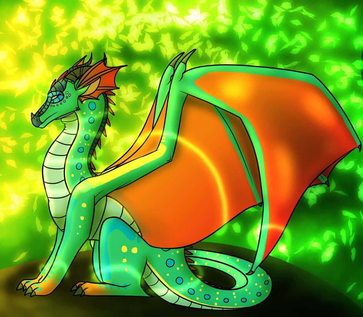Captivating Artwork - Wings Of Fire Dragons in Full Splendor