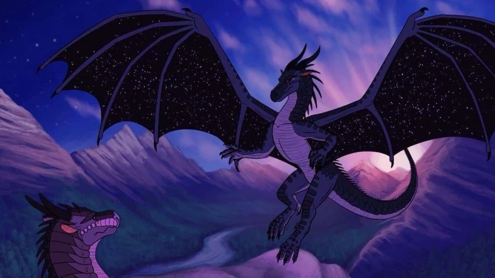 Undying strength and courage, as depicted by the image of the mythical dragon from Wings of Fire."