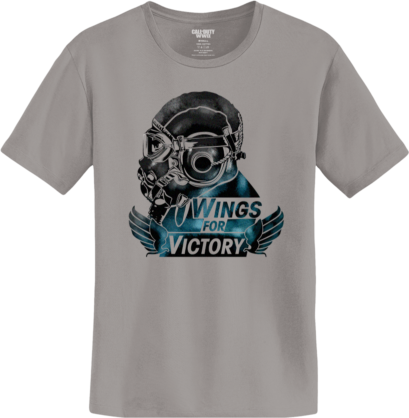 Wingsfor Victory Tshirt Design PNG