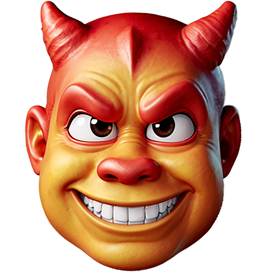 Download Winking Devil Emoji Png Ppr | Wallpapers.com