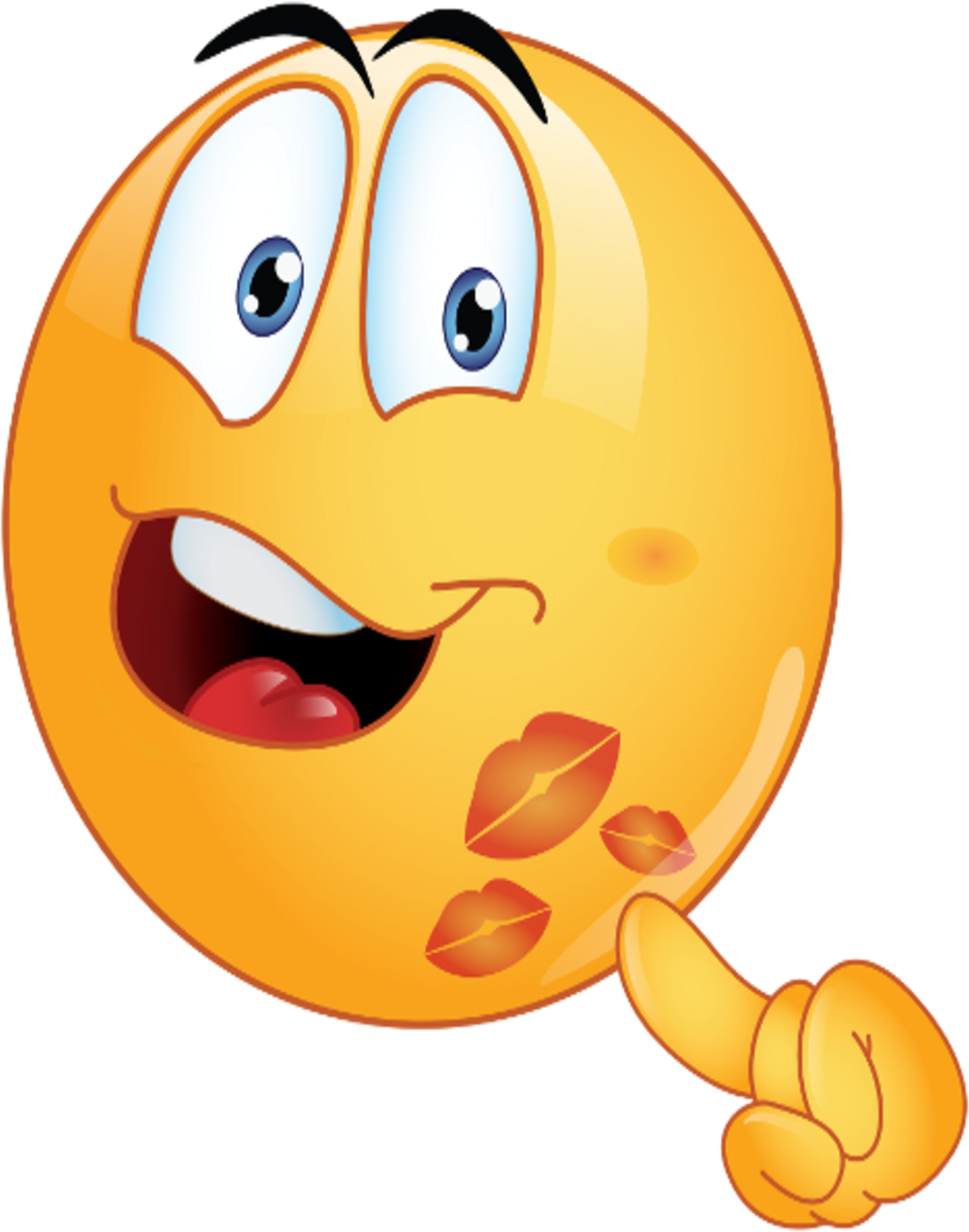 Winking Emoji Giving Thumbs Up PNG