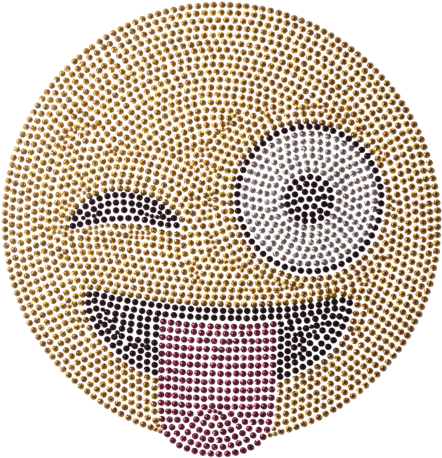 Download Winking Emoji Mosaic Artwork | Wallpapers.com