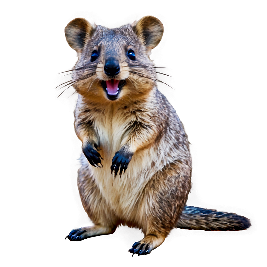 Winking Quokka Happiness Png Aoc PNG