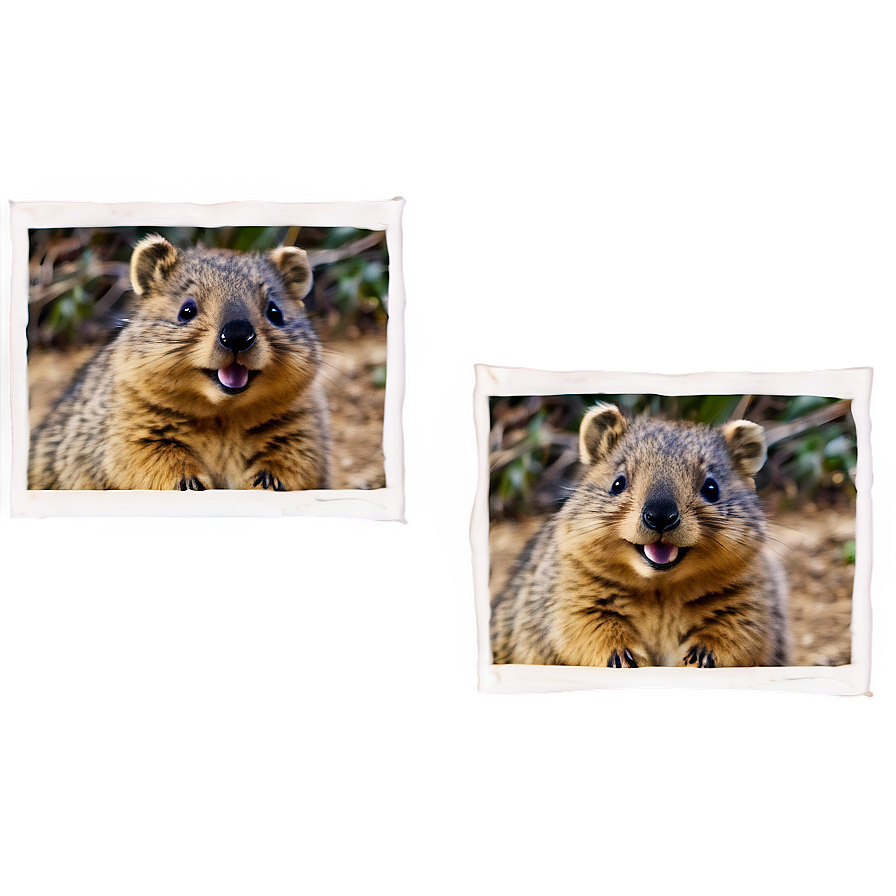 Winking Quokka Happiness Png Sjw PNG