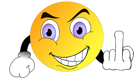 Winking Smiley Face Gesture PNG