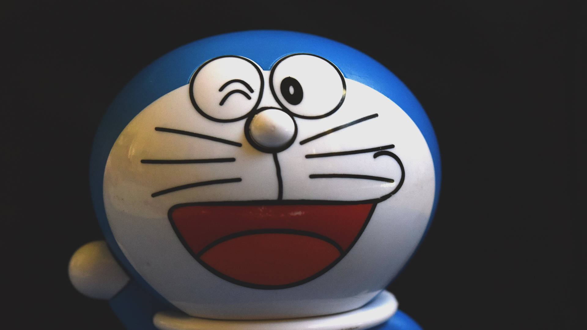 Winking Toy Doraemon 4k Background
