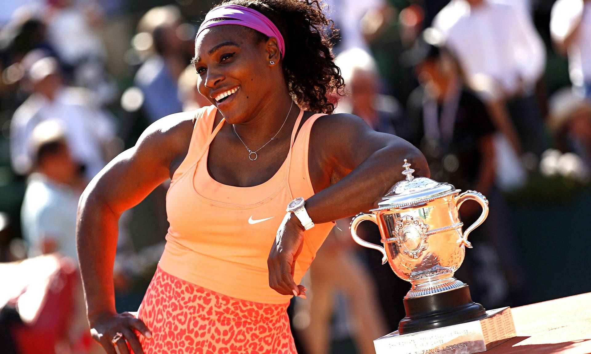 Winner Serena Williams Wallpaper