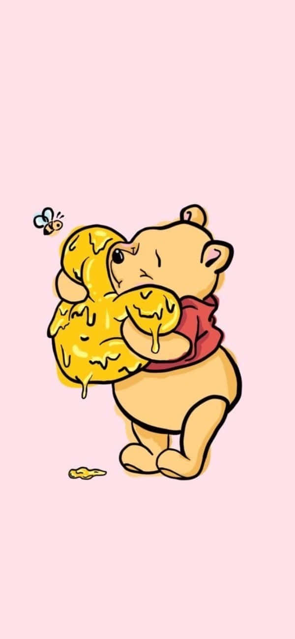 Bienvenidoal Mundo Mágico De Winnie The Pooh. Fondo de pantalla