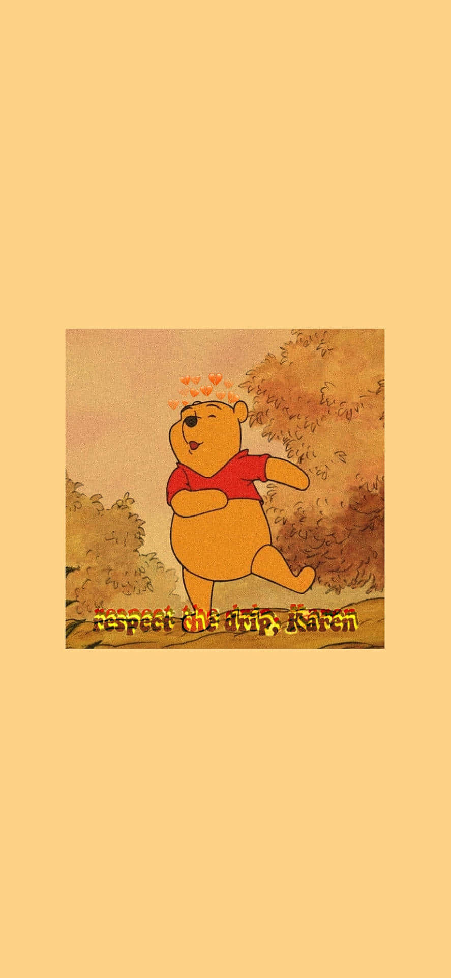 Unlindo Fondo De Pantalla Estético De Winnie The Pooh Fondo de pantalla