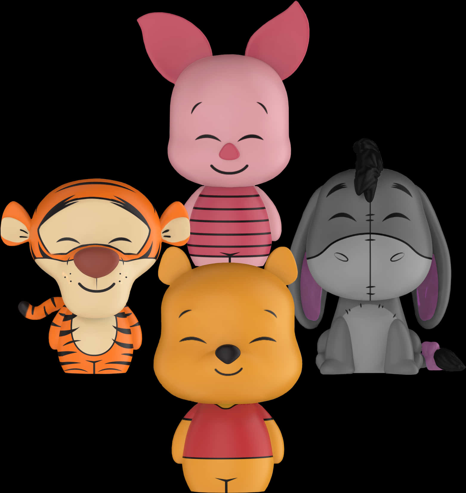 Winnie The Pooh And Friends Cartoon PNG