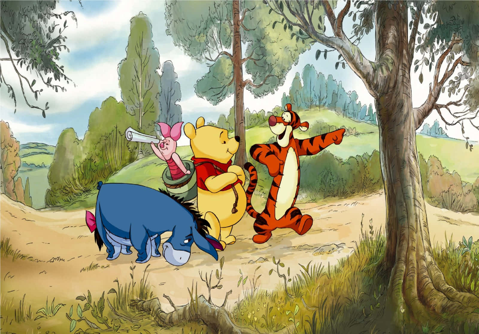 “Explore the Hundred Acre Woods”