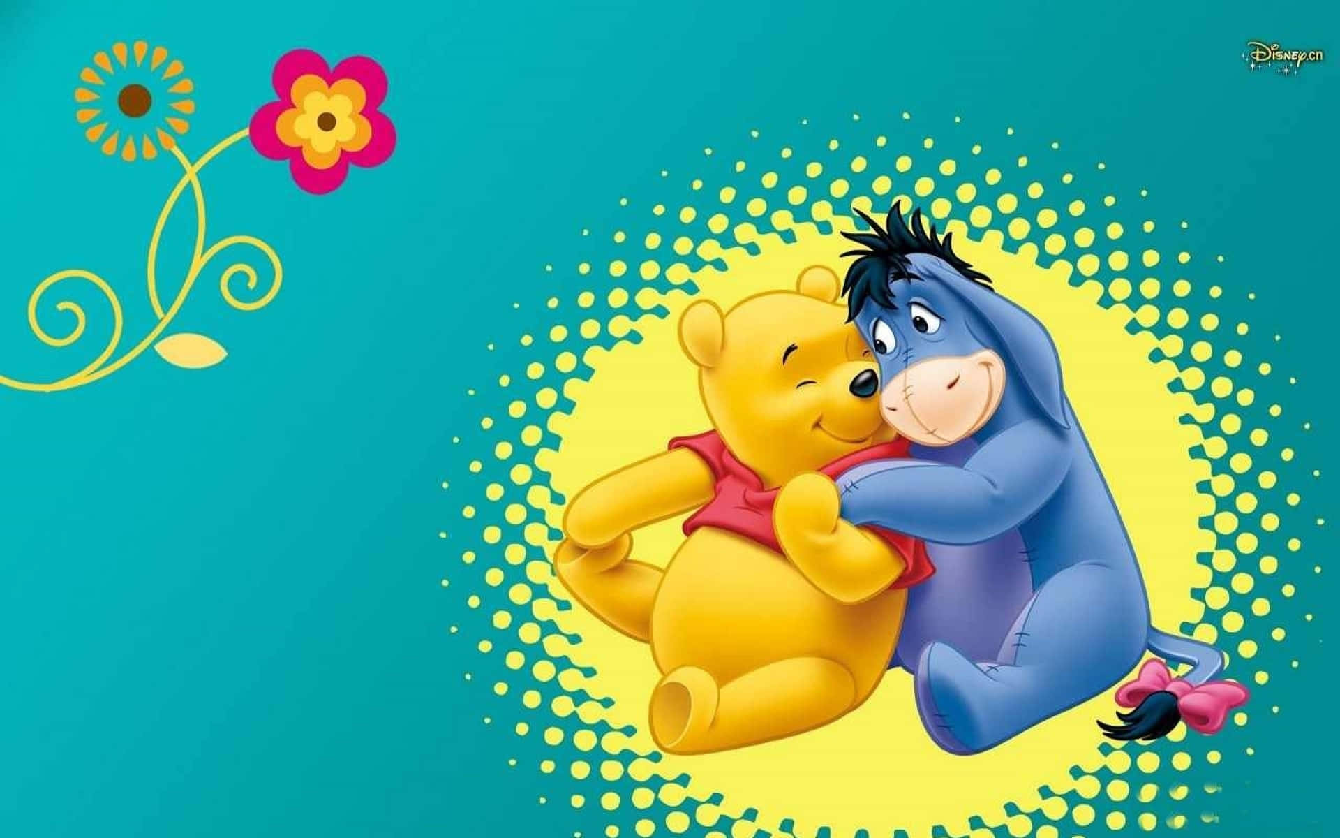 !Nyd den magiske verden af Winnie The Pooh på din skrivebord! Wallpaper