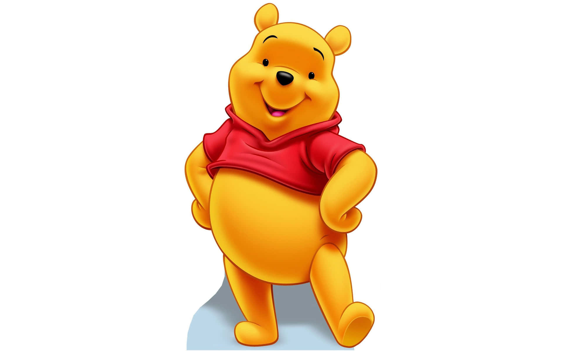 Nyd de enkle glæder i livet med Winnie The Pooh Wallpaper