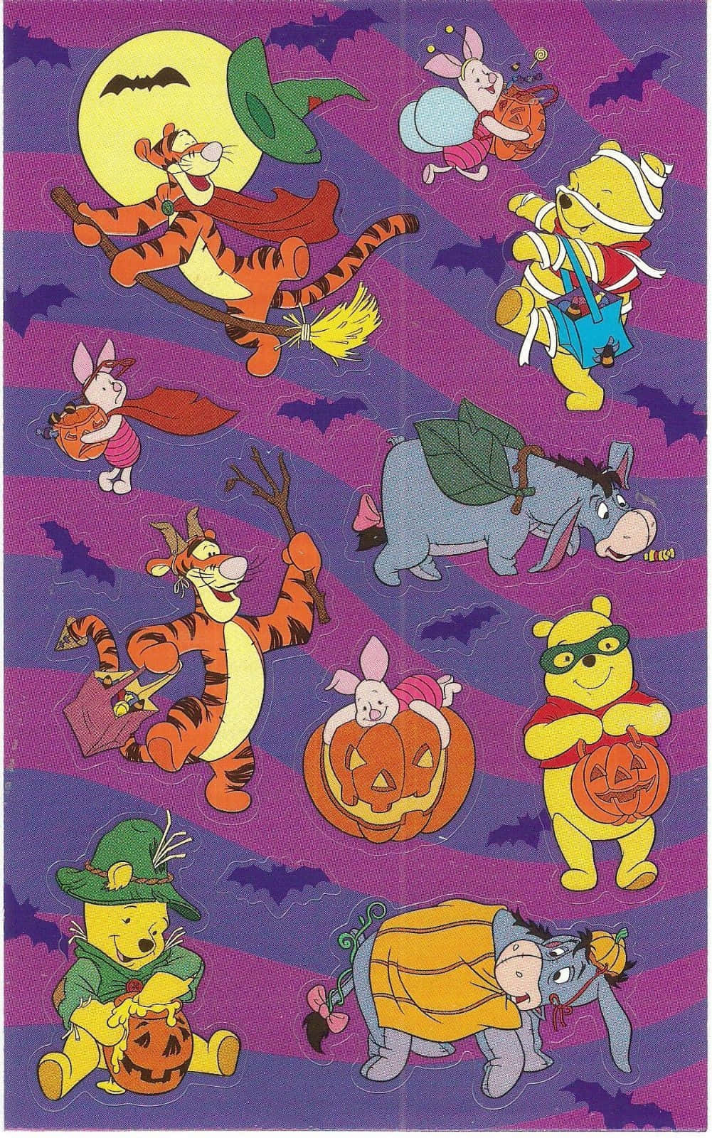 ____  Celebrate Halloween with Winnie the Pooh and his friends! Wallpaper